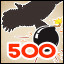 500 vultures with bomb shot!