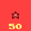 Icon for Collect 50 Red Stars