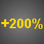 10x +200%