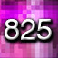 825 Achievements