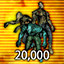 Zombie exterminated(20,000)