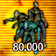 Zombie exterminated(80,000)