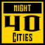 night: 40 cities