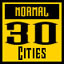 normal: 30 cities