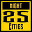 night: 25 cities