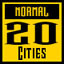 normal: 20 cities
