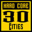 hard: 30 cities