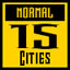 normal: 15 cities