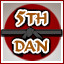 5th Dan Black Belt