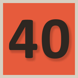 Icon for 40 levels
