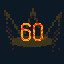 Icon for 60 levels completed