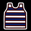 Striped Vest