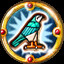 Icon for Wise as an embodiment of Horus