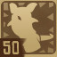 Icon for Expert Warthog Hunter!