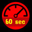 Speed up for 60 sec