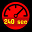 Speed up for 240 sec
