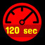 Speed up for 120 sec