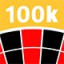 Play 100,000 Roulette Rounds