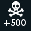 500+ Deaths