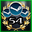 Captured 54 Achievements