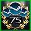Captured 75 Achievements