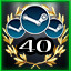 Captured 40 Achievements