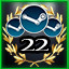 Captured 22 Achievements