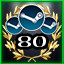 Captured 80 Achievements