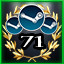 Captured 71 Achievements