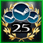 Captured 25 Achievements