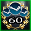 Captured 60 Achievements