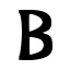 Icon for Letter B version 2