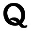 Icon for Letter Q version 2