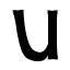 Icon for Letter U version 2