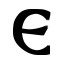 Icon for Letter E version 2