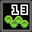 Emerald coins of the level 12 collected