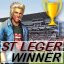 Backed the St Leger winner