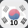 Icon for Complete 10 Towns in South Korea