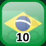 Icon for Complete 10 Towns in Brazil