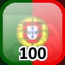 Icon for Complete 100 Towns in Portugal