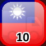 Icon for Complete 10 Towns in Taiwan