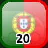 Icon for Complete 20 Towns in Portugal