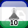 Icon for Complete 10 Towns in Lesotho