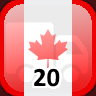 Icon for Complete 20 Towns in Canada