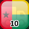 Icon for Complete 10 Towns in Guinea-Bissau