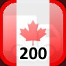Icon for Complete 200 Towns in Canada