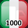 Icon for Complete 1,000 Towns in Italy