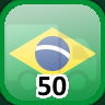 Icon for Complete 50 Towns in Brazil