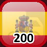 Icon for Complete 200 Towns in Spain
