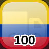 Icon for Complete 100 Towns in Colombia